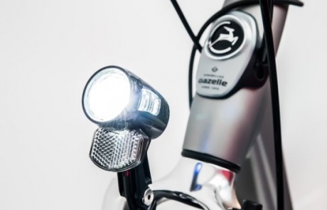 Rent an E-Bike with a safe front light