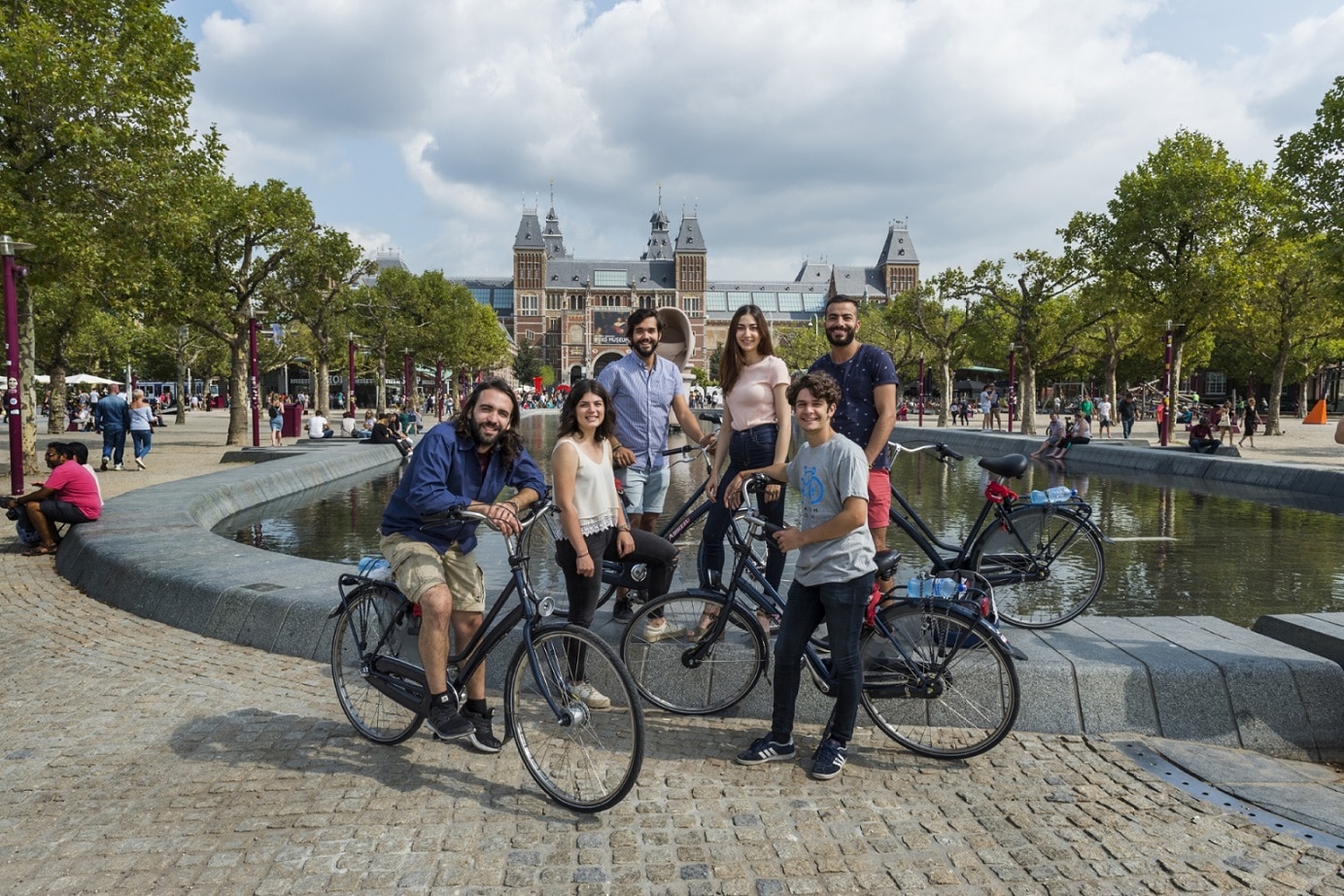 city bike tour in amsterdam